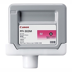 Canon PFI-303 M Magenta - 330 ml bläckpatron